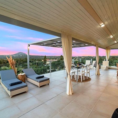 Olive Green Villa Heated Pool Agios Nikolaos  Exterior photo