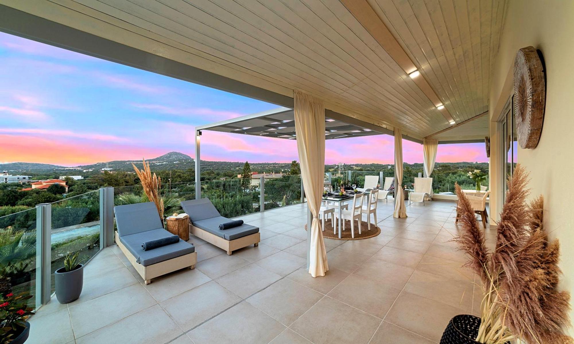 Olive Green Villa Heated Pool Agios Nikolaos  Exterior photo